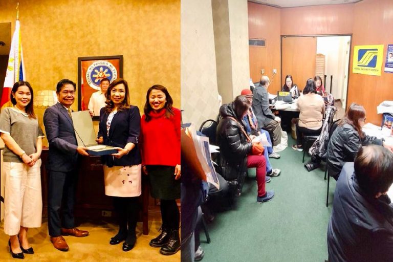 The Philippine Consulate General in New York Hosts The Outreach of the Social Security System
