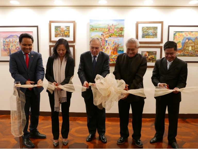 World-renowned Artist Manuel Baldemor’s Luzviminda Launched at the Philippine Center
