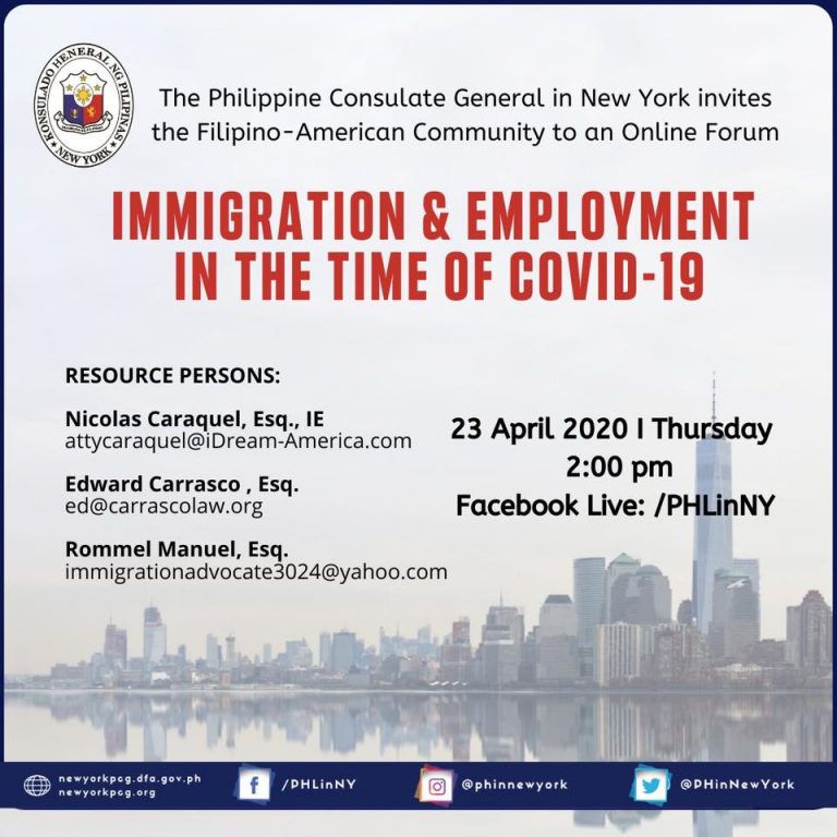 Immigration & Employment in the Time of COVID-19