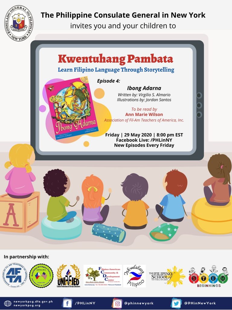 “Kwentuhang Pambata: Learning Filipino Language Through Storytelling” Episode 4: Ibong Adarna