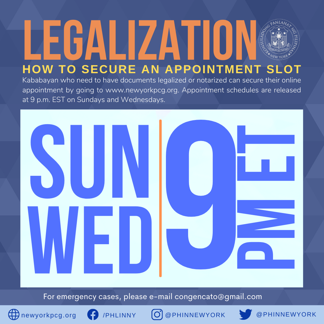 How to Book an Appointment for Legalization