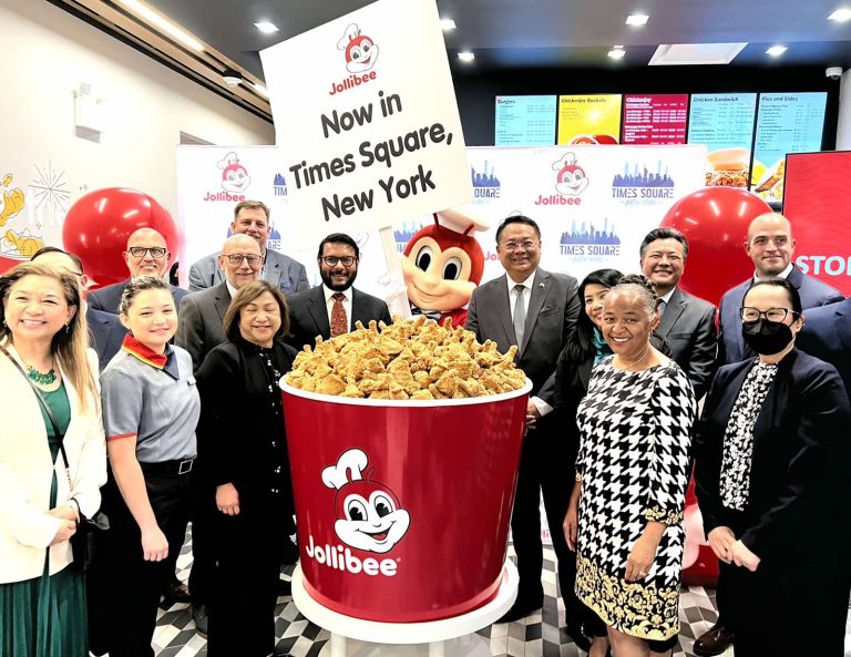 Inauguration of Jollibee at Times Square, New York City