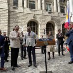 New York City Mayor Dons A Barong Tagalog