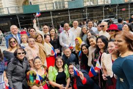 Philippine Flag Raised for the Very First Time by the City of New York