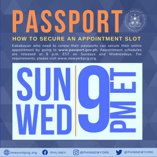 Online Appointment Philippine Consulate General   Passport 500x500 