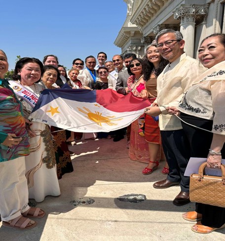 Philippine Consulate New York Participates in the Philippine Flag Raising Ceremony in New Jersey