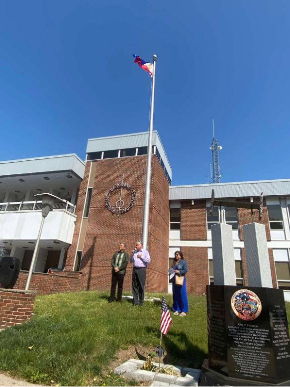 Philippine Consulate General in New York Participates in the Philippine Flag Raising Ceremony in Bayonne City, New Jersey