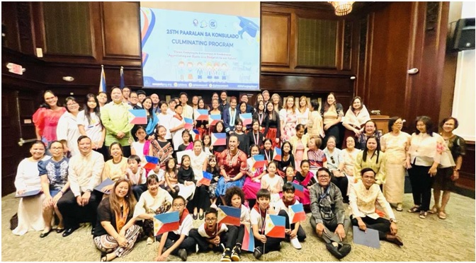 Philippine Consulate General New York Successfully Concludes  25th Paaralan Sa Konsulado