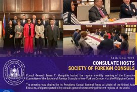 Consulate Hosts Society of Foreign Consuls